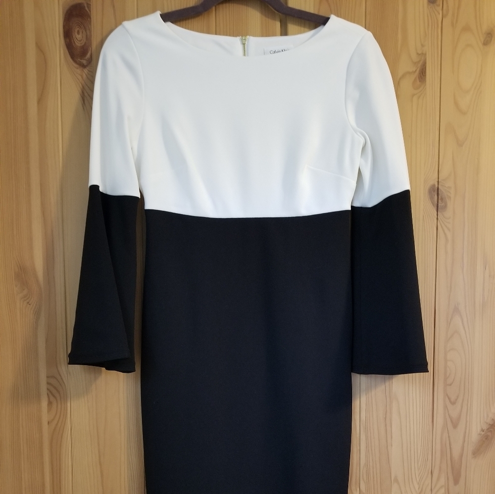 Calvin Klein Fitted Dress